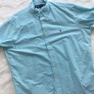 Ralph Lauren Blue S/S Shirt XL